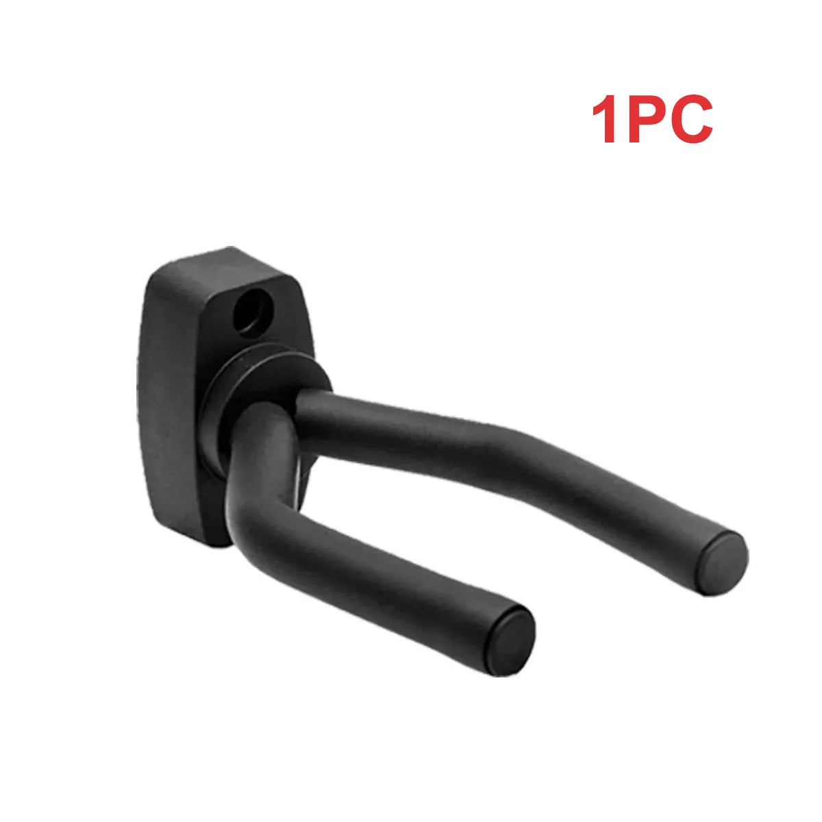 Miwayer Wall Mount Guitar Hook – 1/2/5/10pcs, Metal Core + ABS, Anti-Scratch EVA Padding, Fits Most String Instruments