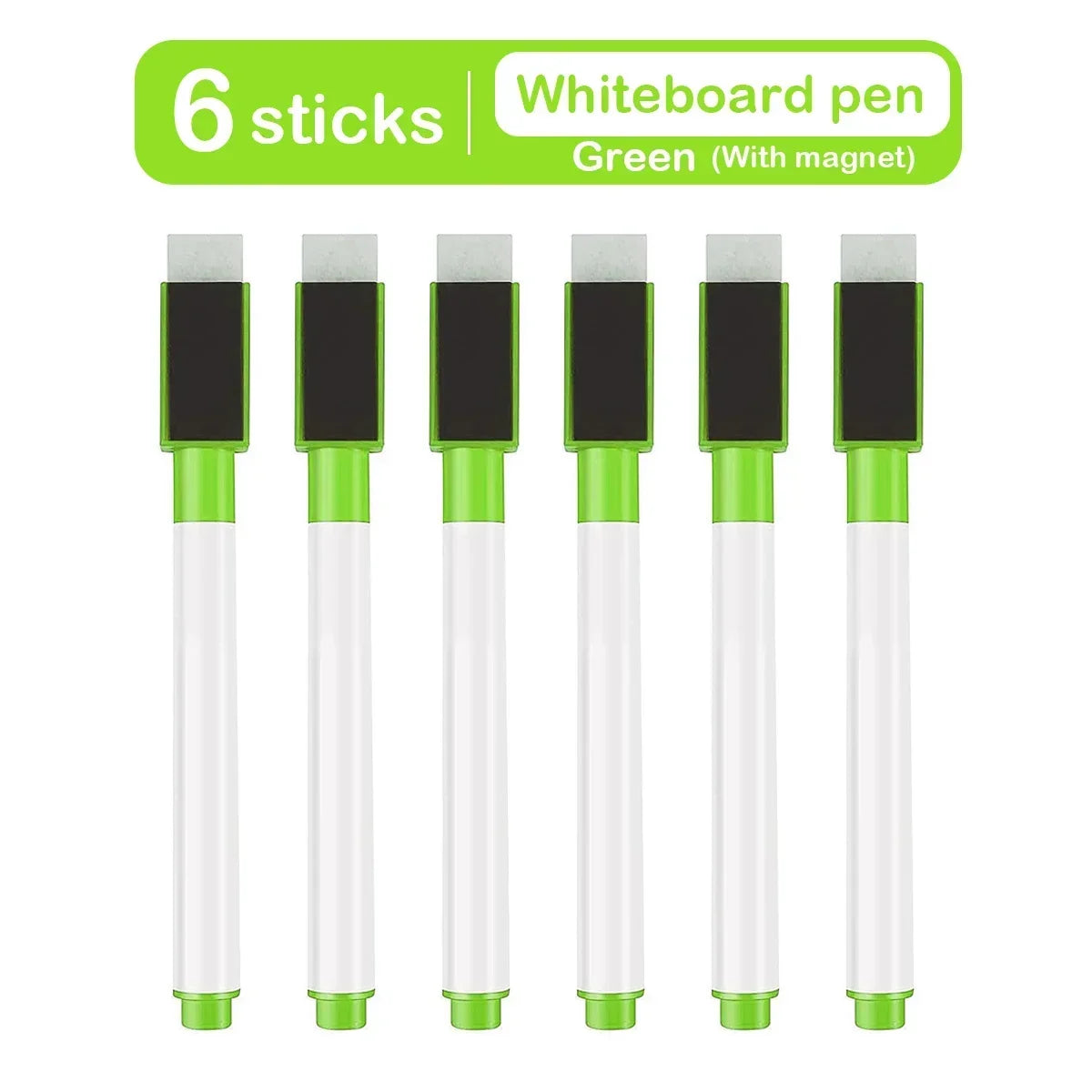 Magnetic Erasable Whiteboard Pen Color Options Blackboard Note Numbering Stationery Office Teaching Supplies for Classroom Use