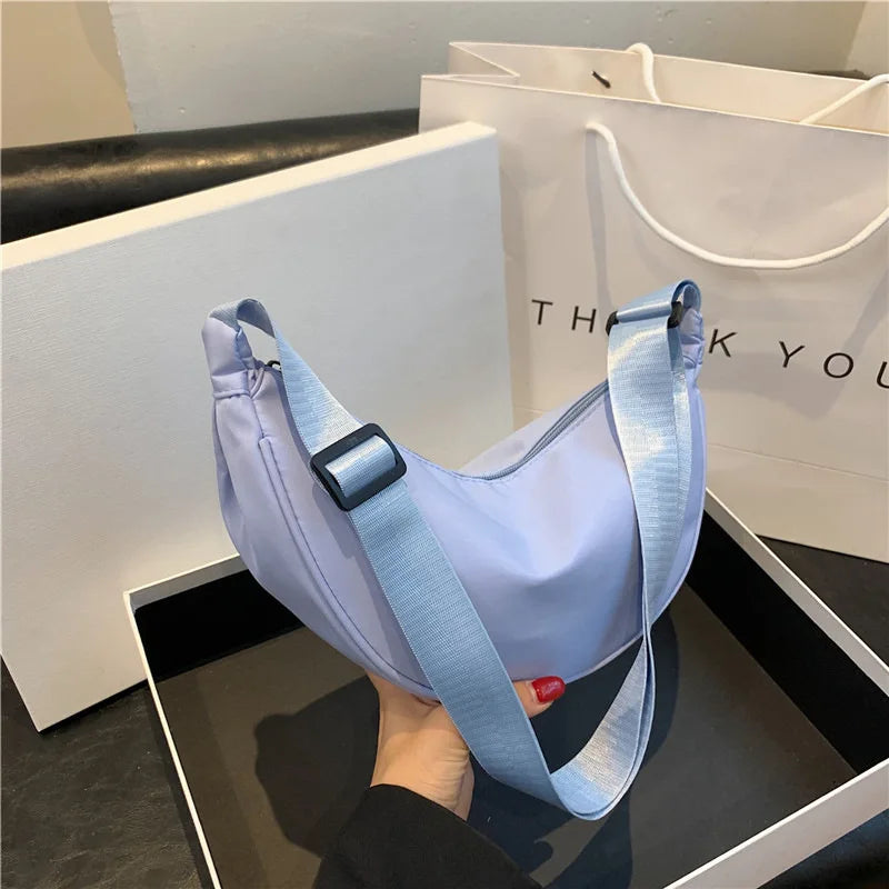 Homefish Convenient casual nylon women's crossbody bag shoulder bag capacity handbag women's travel shopping bag women's wallet