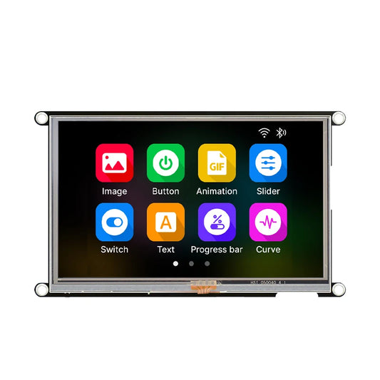 Guition ESP32S3 8M PSRAM 16M FLASH 5-inch IPS 800*480 high-definition LCD display module Capacitive touchwith WIFI and Bluetooth - Shoppiline