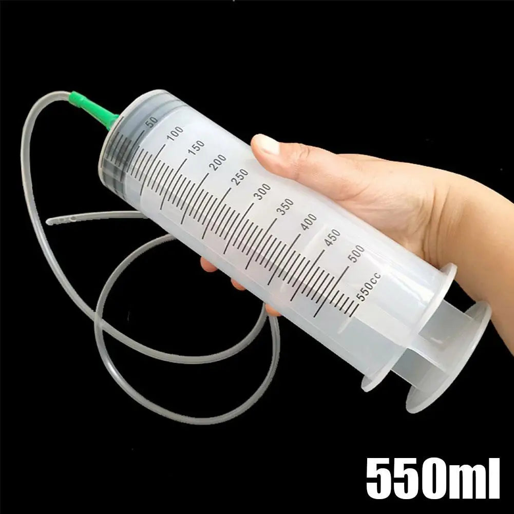 Large Capacity Syringe Reusable Pump Measuring For Draw Ink Pet Feeding Ink Pumping Oil Glue Injection Tools 100/300/550ml