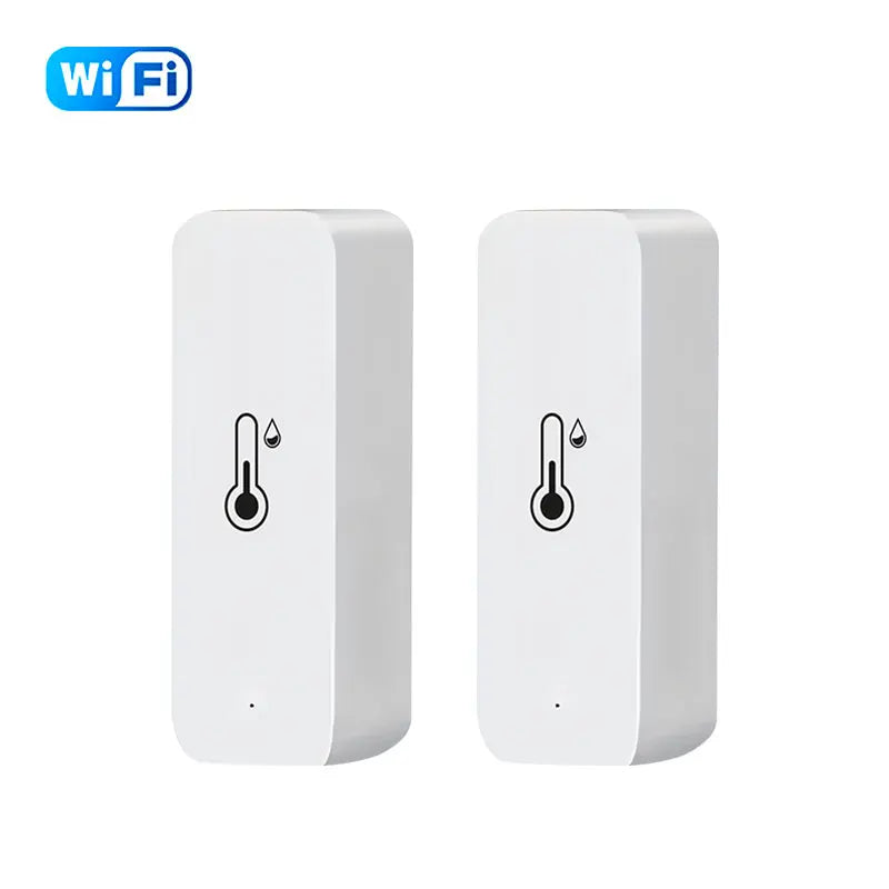 Tuya Smart WiFi Temperatur-Feuchtigkeitssensor Indoor-Hygrometer Thermometer APP Fernüberwachung kompatibel mit Alexa Google
