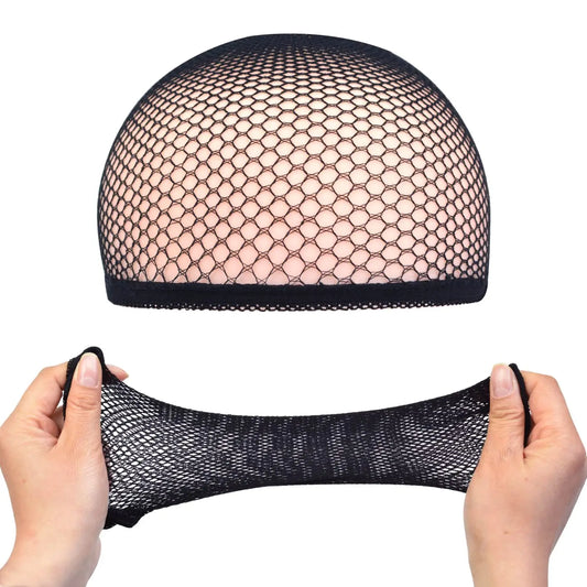 Nylon Hair Net New Stretchable Elastic Hairnets Fashion Mesh Weaving Wig Caps for Wig Accessories