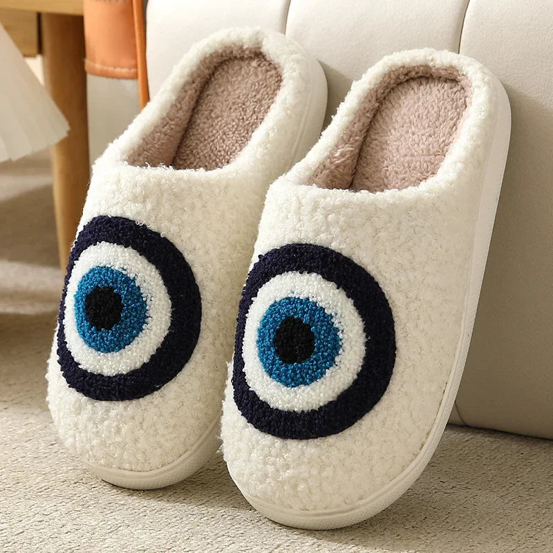 Weihnachten Elch Baumwollhausschuhe für Damen Herren Winter Süße Cartoon Zuhause Rutschfeste Paar Bodenhausschuhe Indoor Plüschschuhe 20