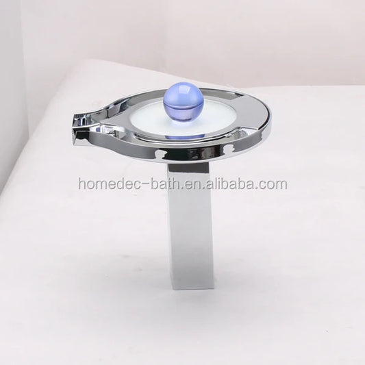 Cheap Brass RGB Water Led Sensor Light Basin Faucet 3 Color Changing
