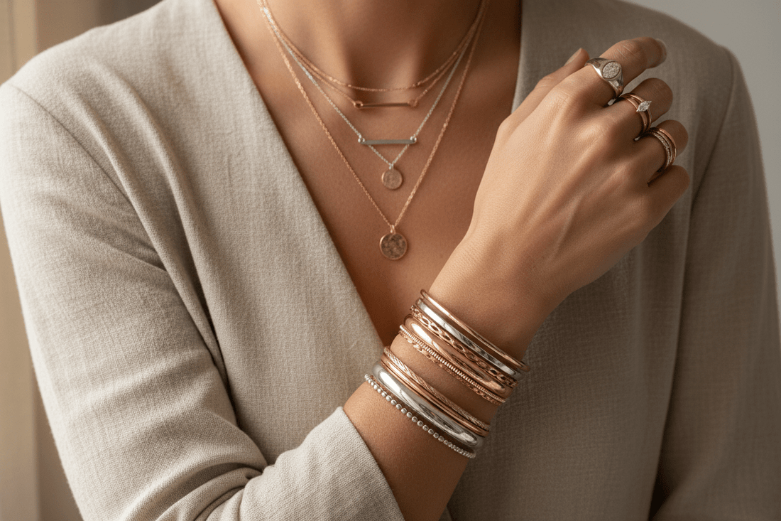 Accessory Layering: Master the Art of Mixing Metals - Shoppiline