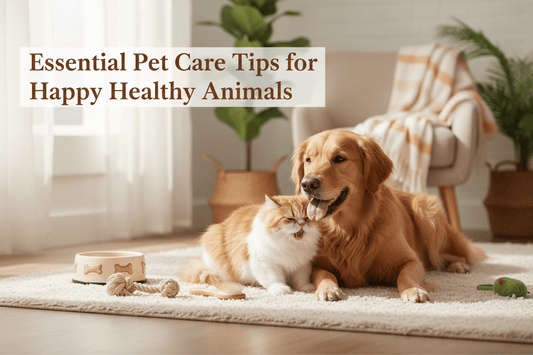 Essential Pet Care Tips for Happy Healthy Animals - Shoppiline