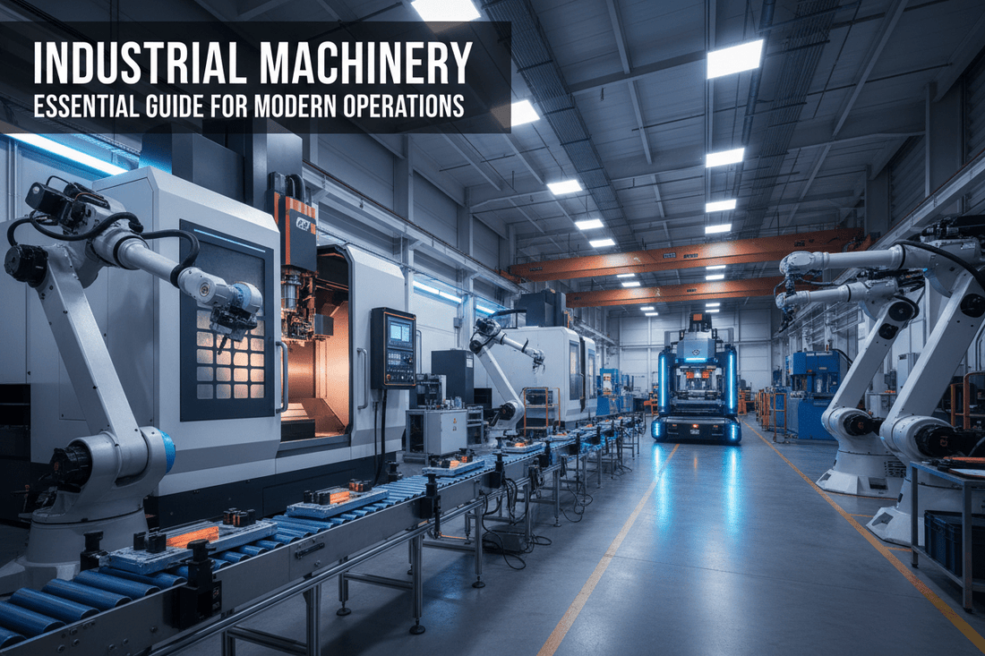 Industrial Machinery: Essential Guide for Modern Operations - Shoppiline