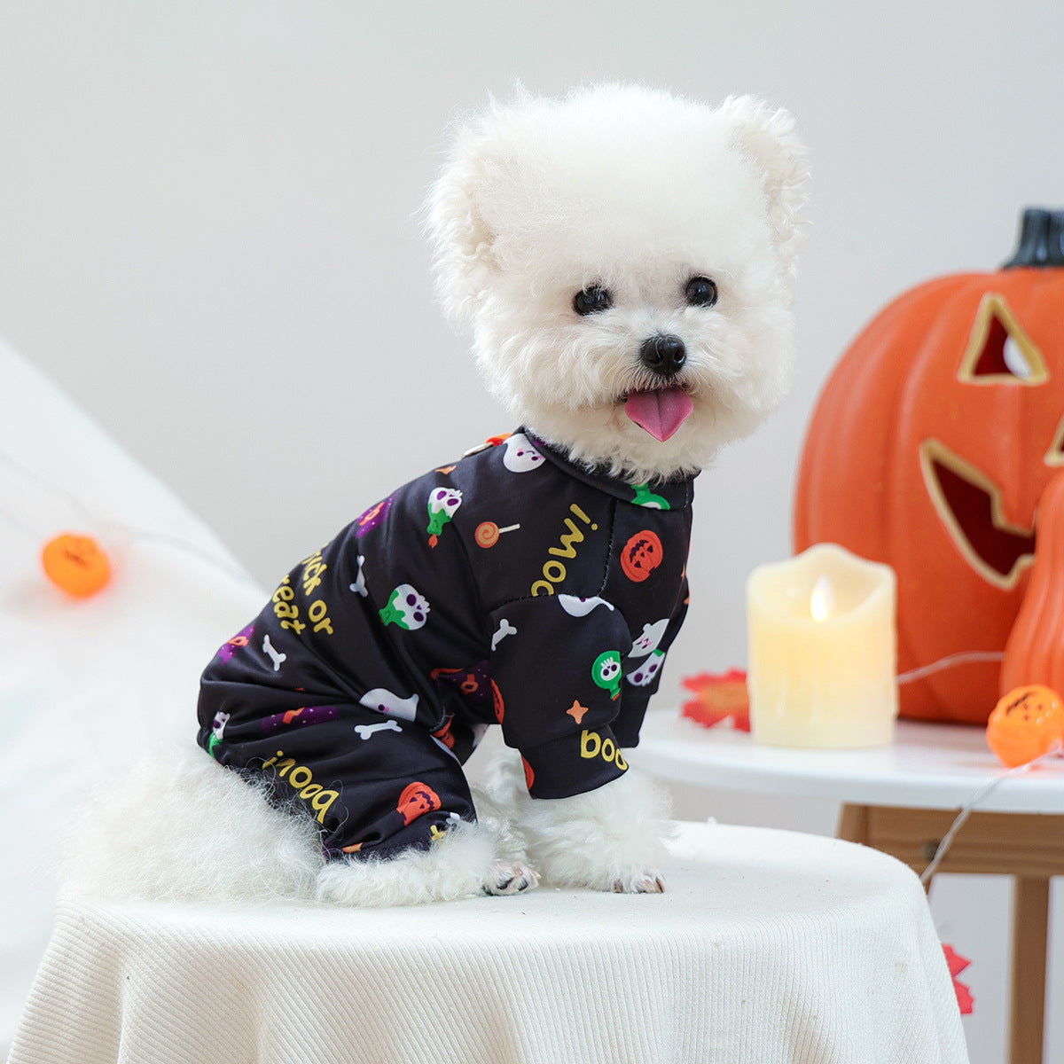 Homewear Belly-wrap Four-legged Outfit