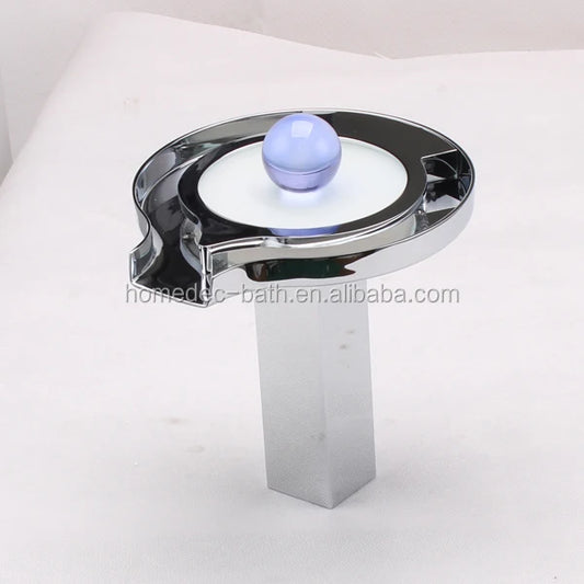 Cheap Brass RGB Water Led Sensor Light Basin Faucet 3 Color Changing