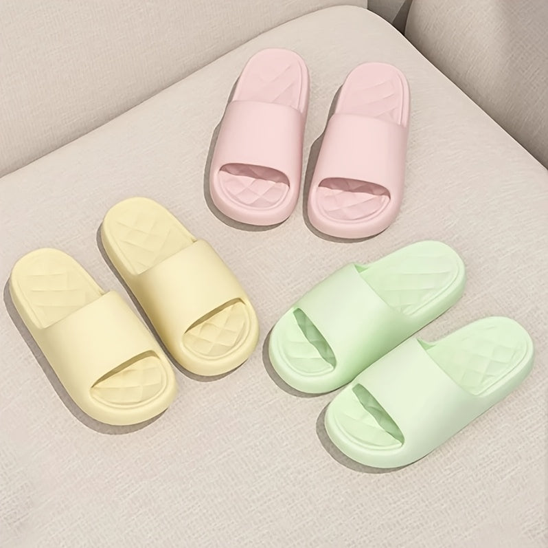 Indoor Outdoor EVA Hausschuhe Leise rutschfeste Badesandalen für Zuhause verschleißfest Anti-Rutsch für Herren und Damen Sommer Kühlschuh