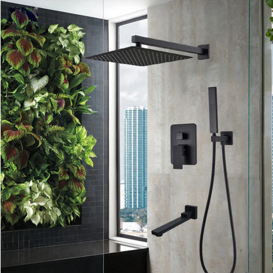 CLASIKAL LED Light Shower Set Color Ceramic New Design Wholesale Cheap Hotel European Chrome Modern Standard Black