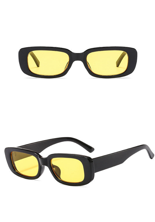 Fashion Small Frame Square Frame Retro Personality Sunglasses