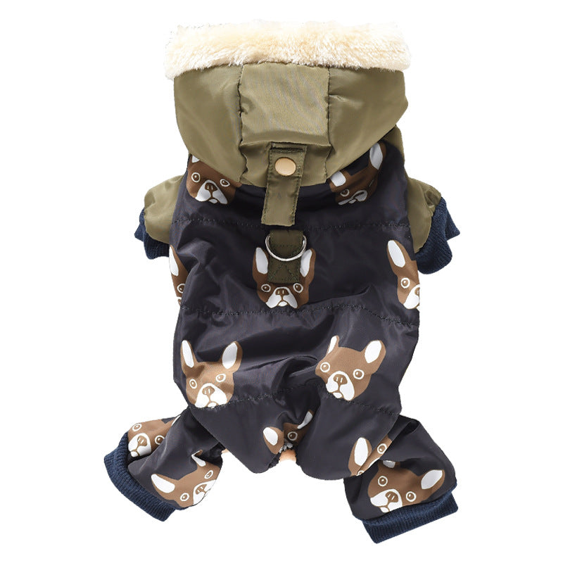 Dogs four-legged clothes