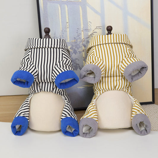 Pet Dog Clothes Pet Four-legged Cotton-padded Jackets