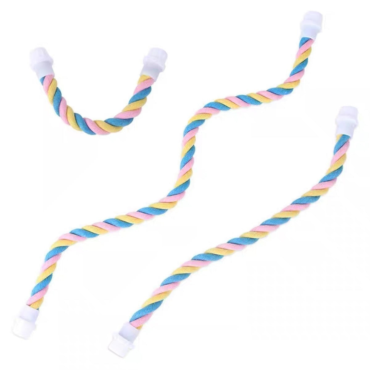 Climbing Cotton String Nibbling Relieving Stuffy Toy Bird
