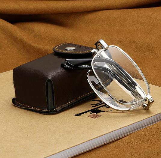 Ultraleichte Lesebrille Stylischer drehbarer Rundfokus