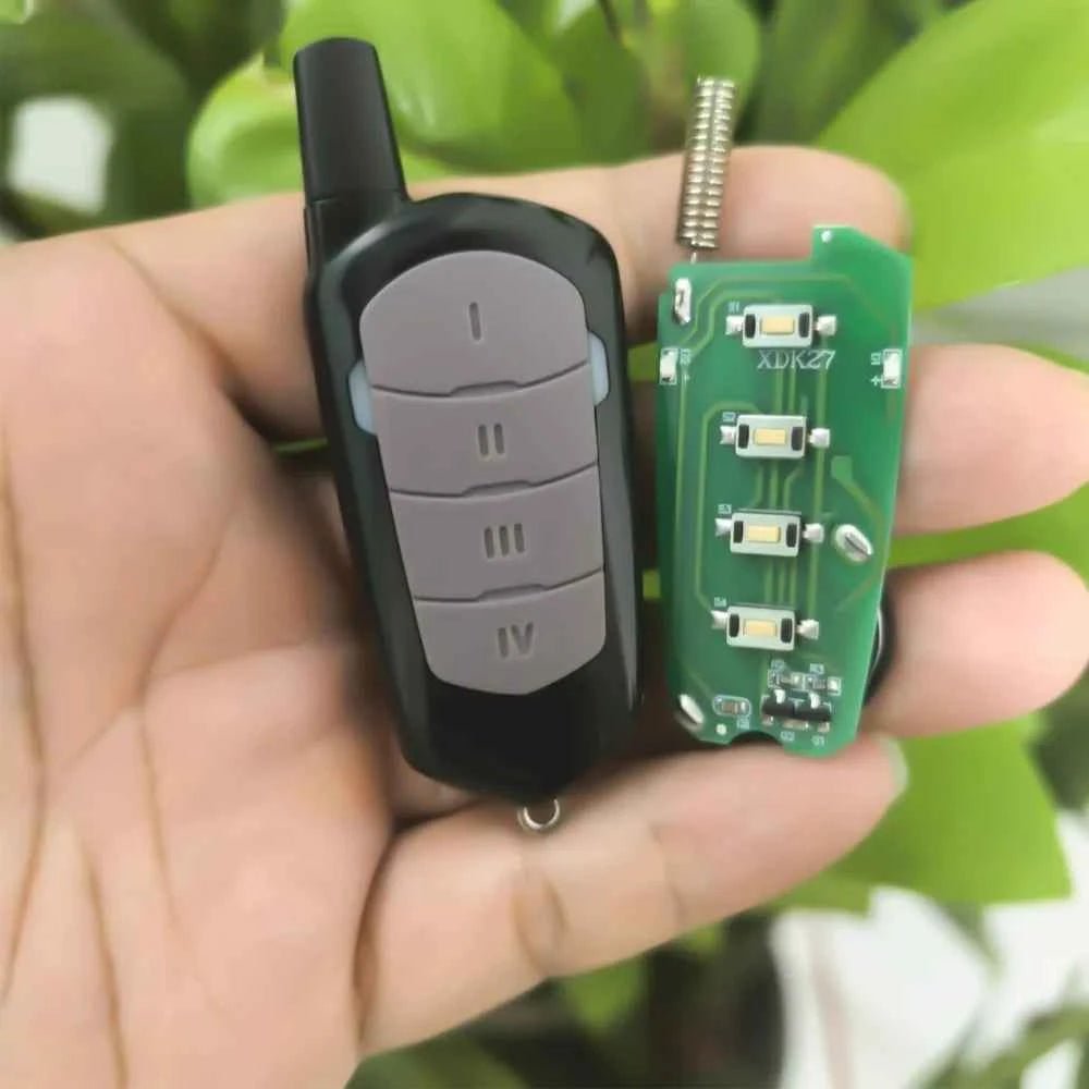 433mhz Garage Remote Control Duplicator Gate Door Commands Opener 433 92mhz Electric Rolling Code Clone Access Portal Fixed Code - Shoppiline