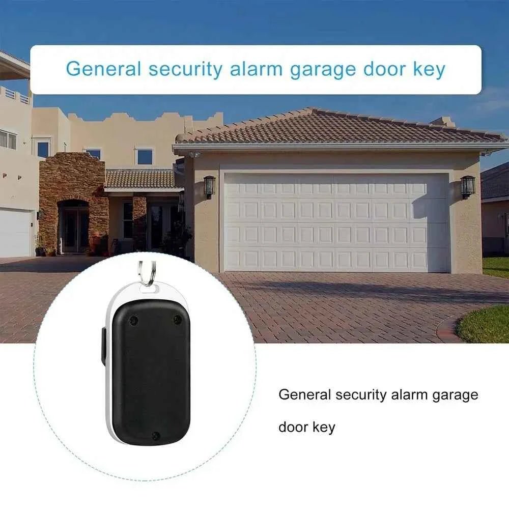 433MHz Smart Copy Duplicator Metal Push Button Remote Control Transmitter ABCD 4Button Garage Door Opener Remote 1pc - Shoppiline