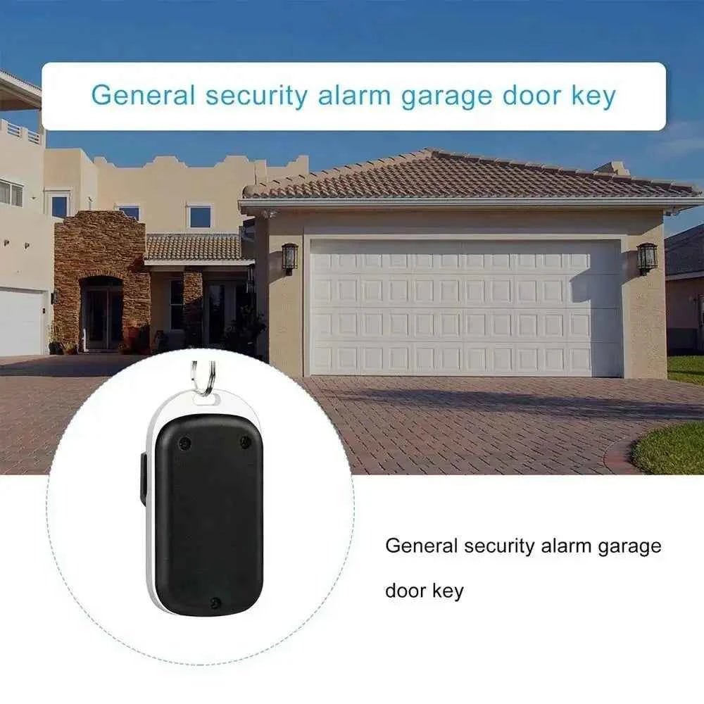 433MHz Smart Copy Duplicator Metal Push Button Remote Control Transmitter ABCD 4Button Garage Door Opener Remote 1pc - Shoppiline