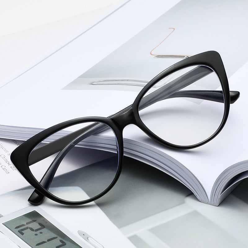 Women's Fashion Photochromic Anti Blue-ray Glasses