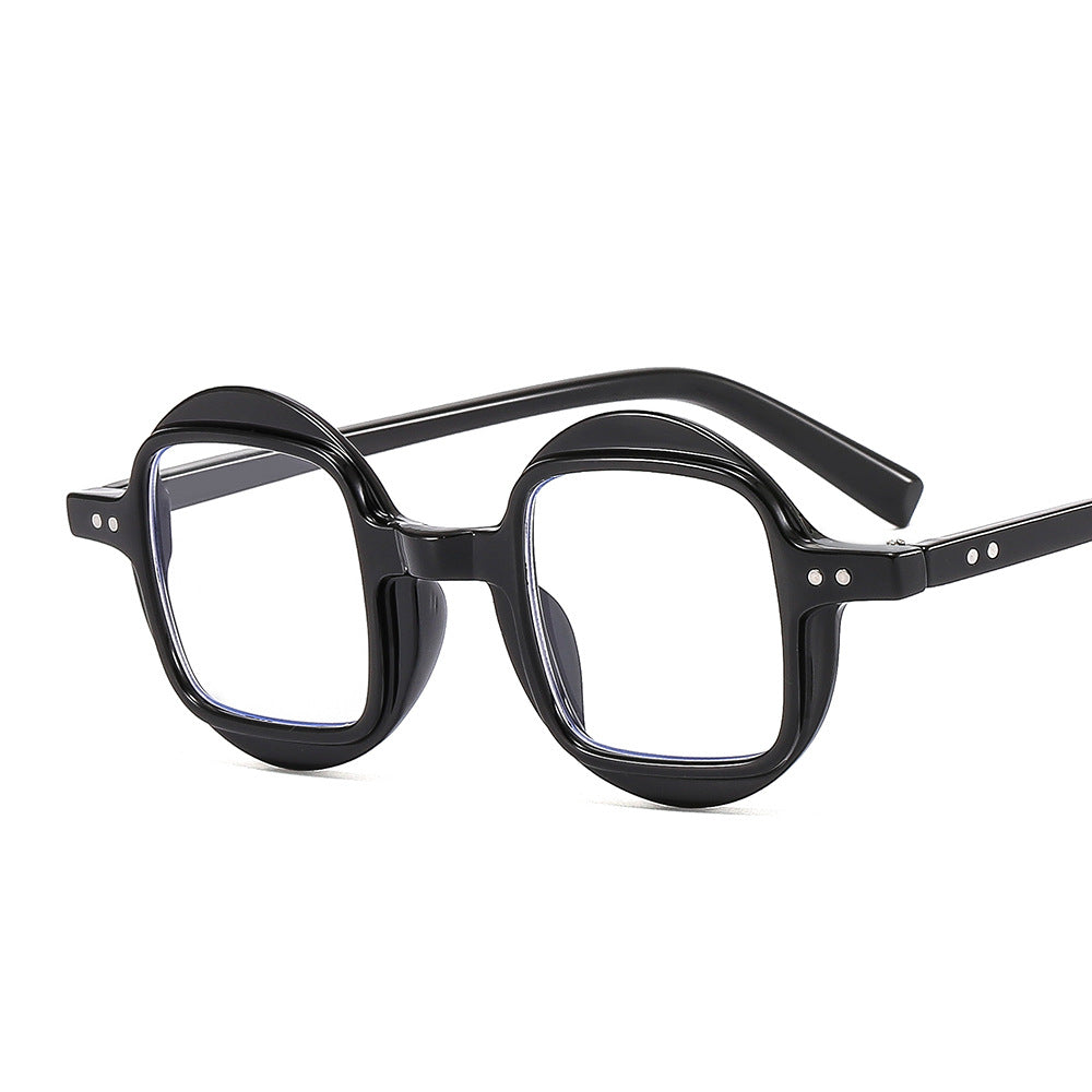 Personality Trend Fashion Plain Glasses Color Matching Sunglasses