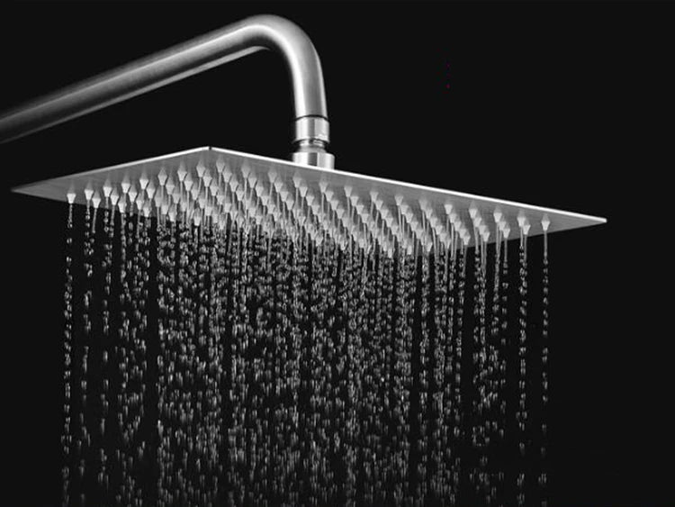 Bathroom Sanitary Ware Exposed Wall Mounted Faucet Rain Shower Set Shower
