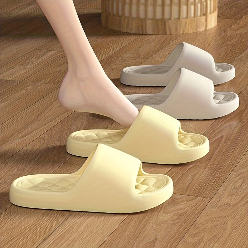 Indoor Outdoor EVA Hausschuhe Leise rutschfeste Badesandalen für Zuhause verschleißfest Anti-Rutsch für Herren und Damen Sommer Kühlschuh