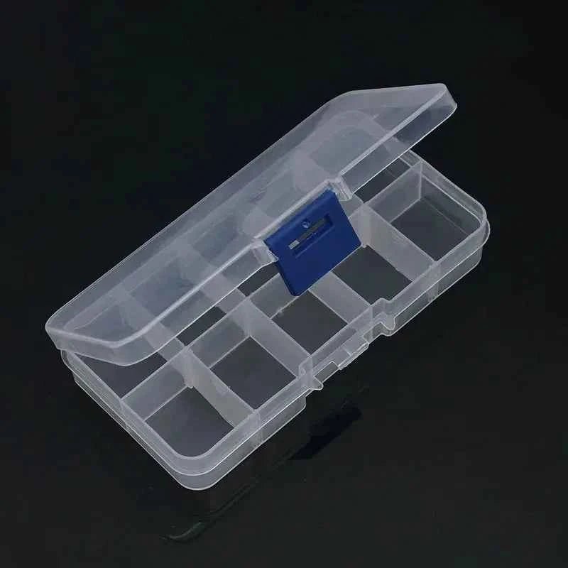 6–32 Compartment Plastic Storage Organizer Box for Beads, Jewelry & Craft Supplies - Shoppiline