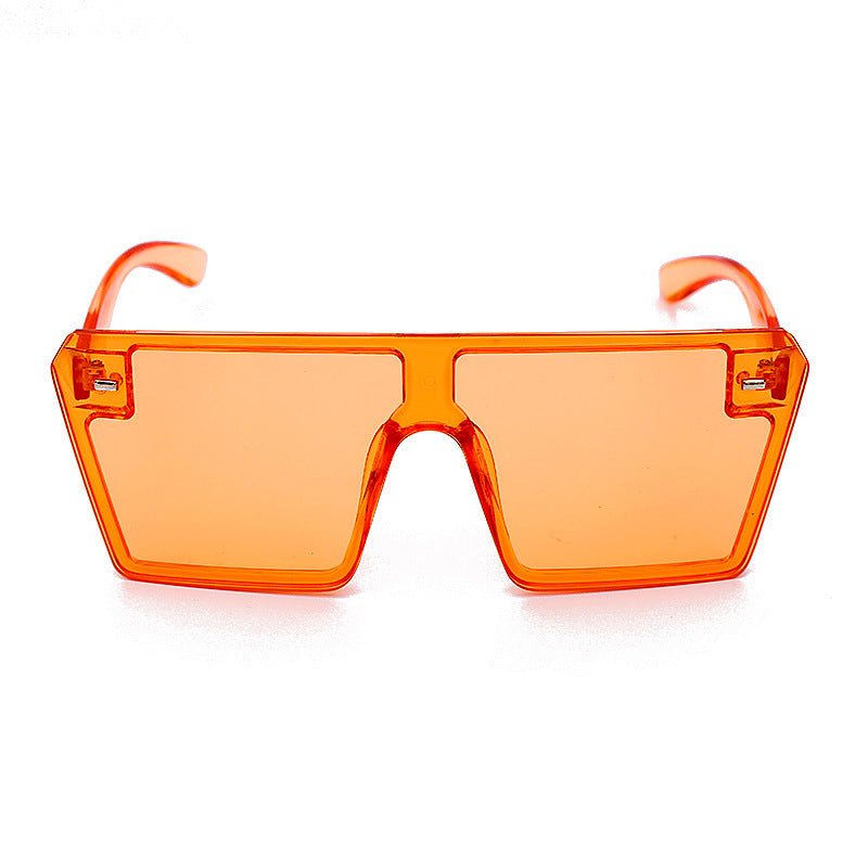 Grandes lunettes de soleil mercure à monture large