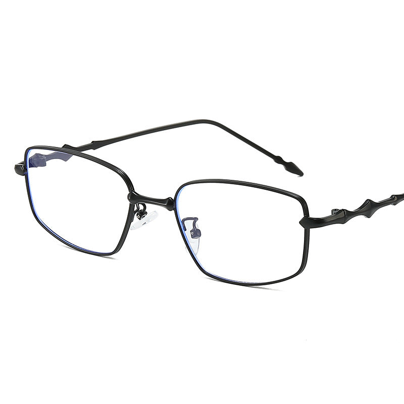 Anti Blue Light Metal Flat Light Eyeglass Frame