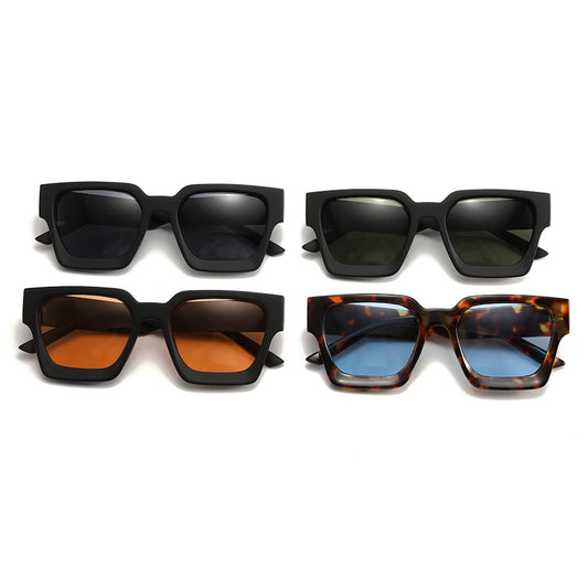 UV-proof Large Frame Sunglasses
