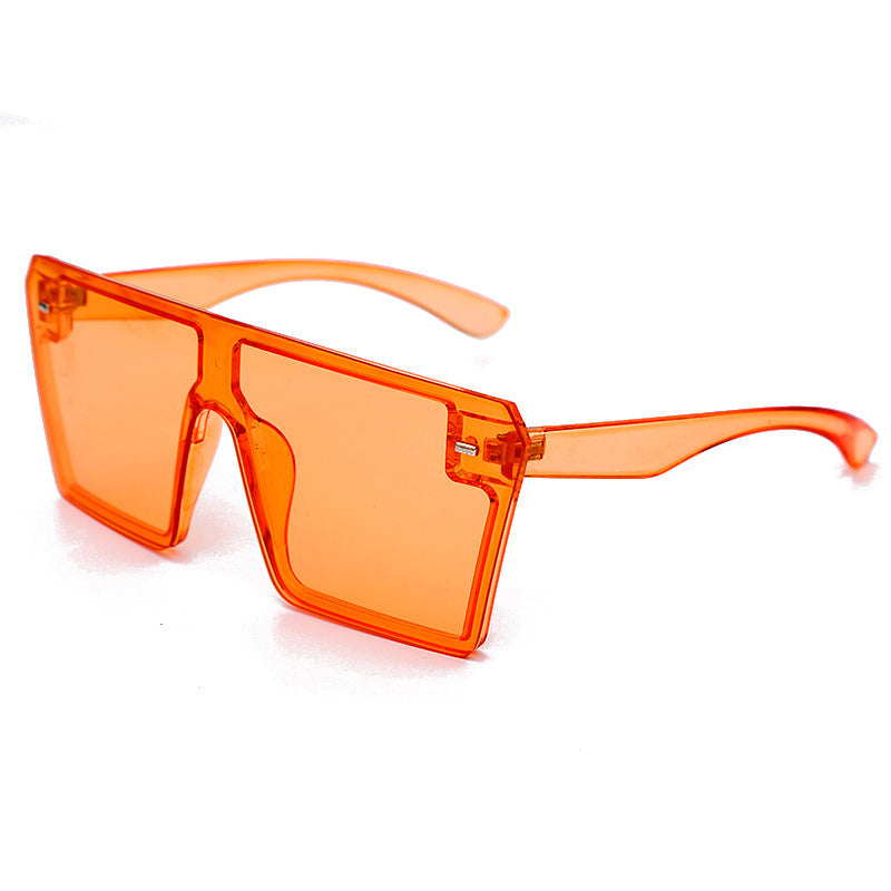 Grandes lunettes de soleil mercure à monture large