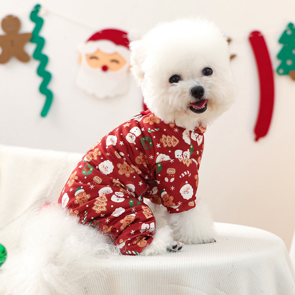 Homewear Belly-wrap Four-legged Outfit