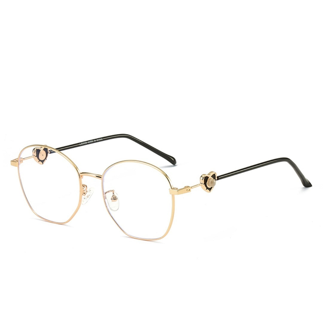 Lijia Anti Blue Light Goggles Projection Micro Carving Fashionable Diamond Inlaid Glasses 520