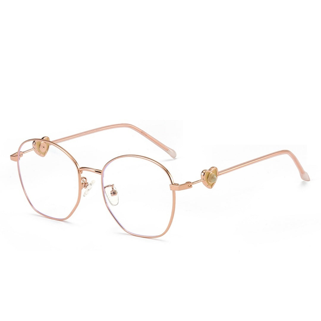 Lijia Anti Blue Light Goggles Projection Micro Carving Fashionable Diamond Inlaid Glasses 520