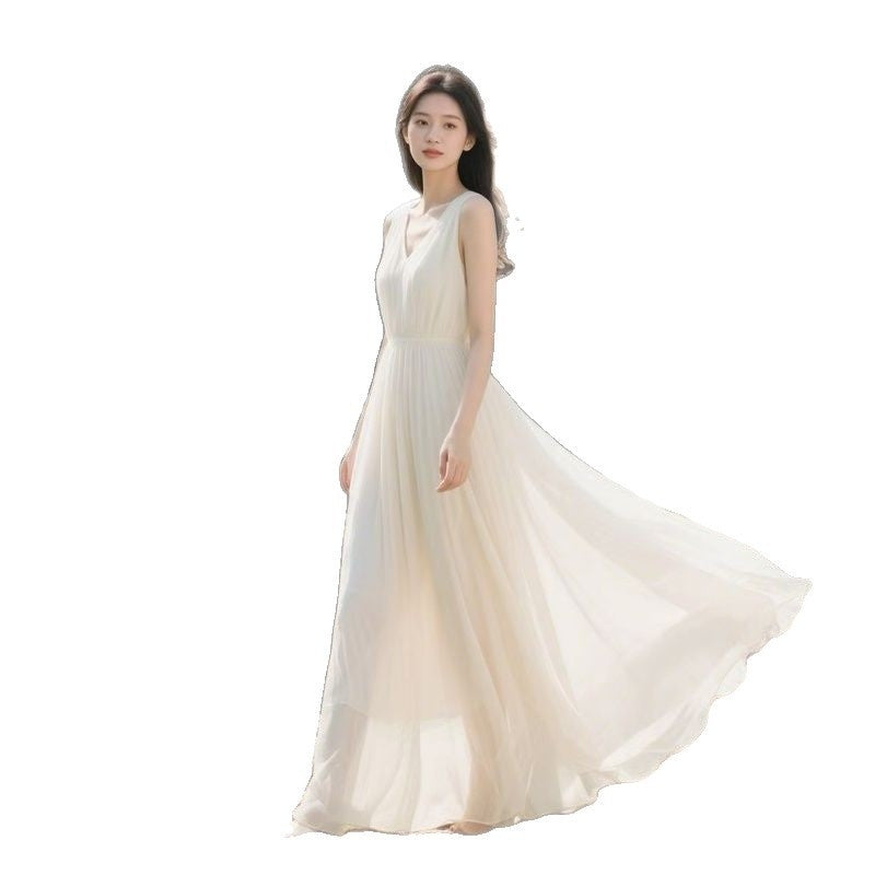 Bohemian-style Beach Dress For Photos Women's