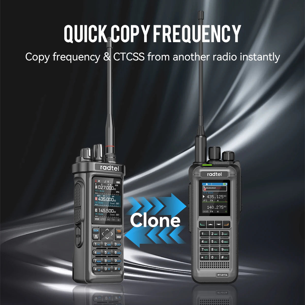 Radtel RT-950 PRO Walkie Talkie AM/FM/CB/LSB/USB/CW Receiver with GPS APRS 10W Bluetooth Phone Programming Ham Radio RT-950PRO - Shoppiline