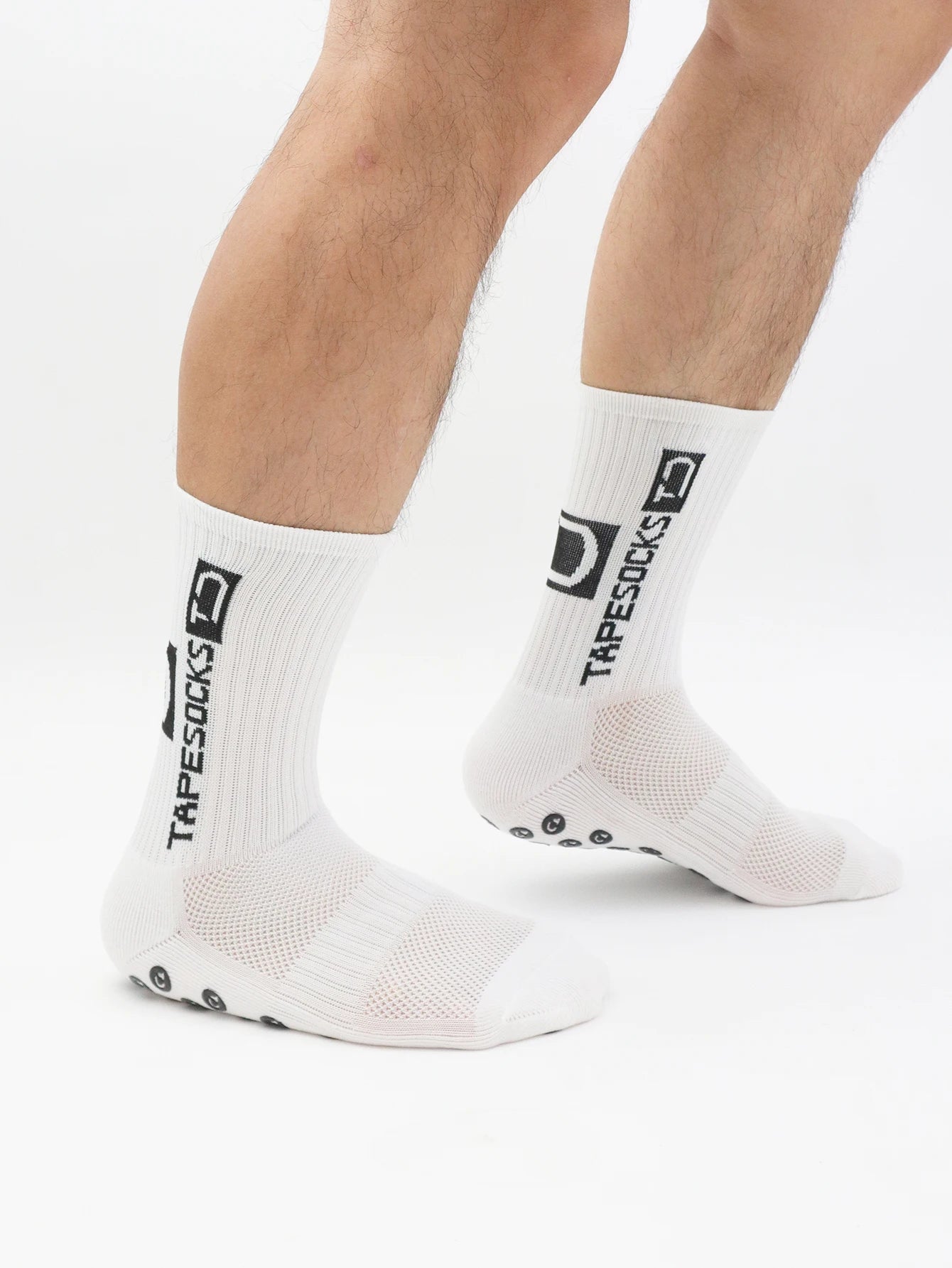 6 pairs of football socks sports socks men's mid-calf socks silicone non-slip dot socks basketball yoga socks