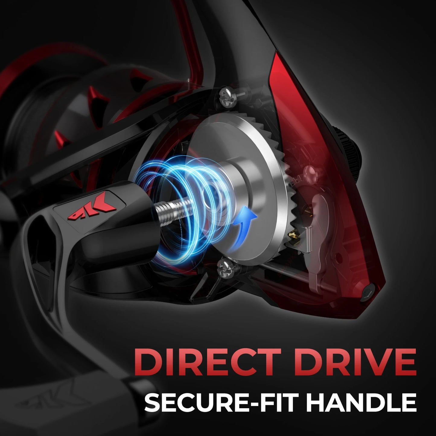 KastKing Sharky III Innovative Water Resistance Spinning Reel 18KG Max Drag Power Fishing Reel for Bass Pike Fishing - Shoppiline