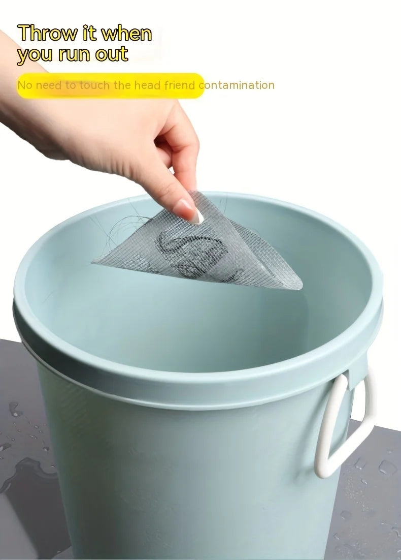 Floor Drain Sticker, Insect-proof Self-adhesive Bathroom Hair Filter Net, Sewer Filter, Kitchen Anti-blocking Mesh Net