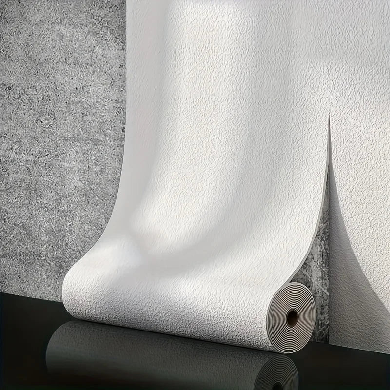 50cm solid linen foam 3D self-adhesive thickened wall sticker PVC waterproof background wall renovation wallpaper