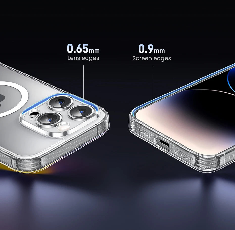 UGREEN Magnetic Case for iPhone 17 16 15 14 13 Pro Max Case Shockproof Cover for iPhone 16 Pro Max Plus 16pro Macsafe TPU Cases - Shoppiline