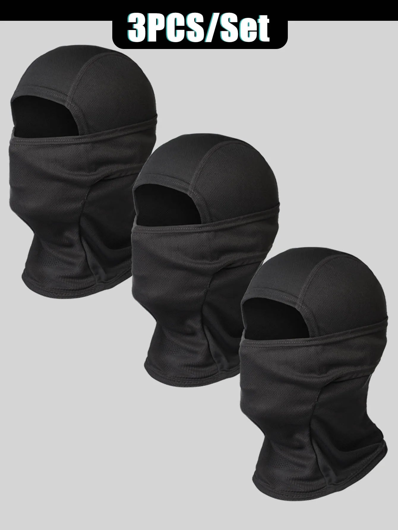 Musion Motorrad Sturmhaube Sonnenschutz Vollgesichtsmaske Atmungsaktives Mesh Airsoft Maske Sturmhaube Fahrrad Radfahren Kopfbedeckung Unde