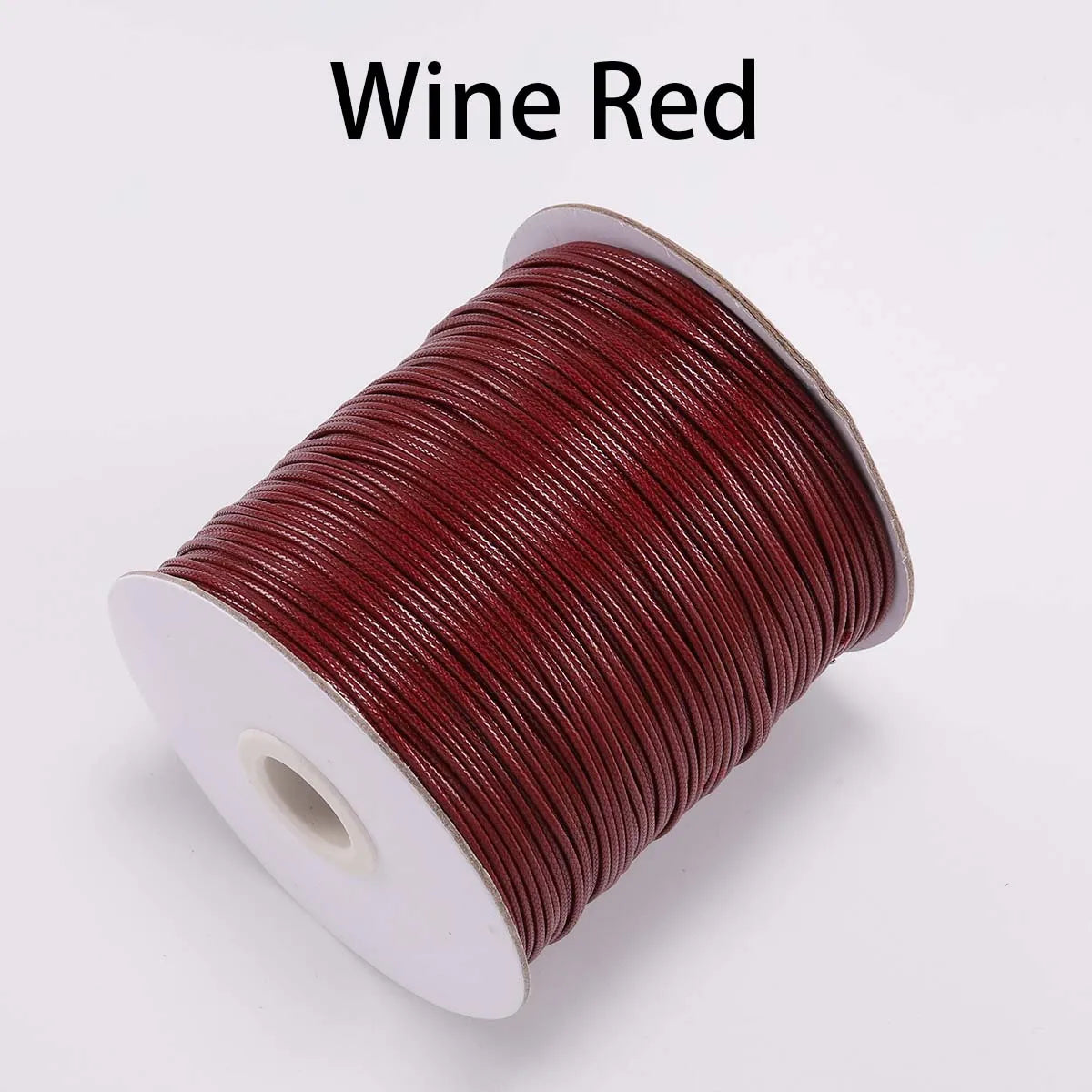10m/lot Korean Waxed Cotton Cord Waxed Thread Cord String Strap Necklace Rope Bead For DIY Bracelet For Jewelry Making  Findings