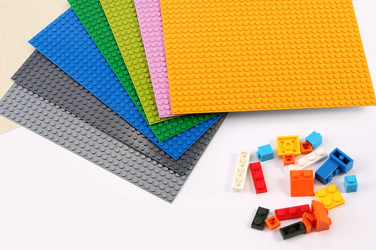 MOC Educational Building Blocks: Creative Construction Kit with Base Plate and Assembly Tool for Educational Puzzle Toys