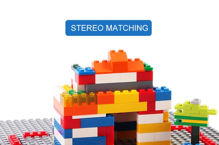 MOC Educational Building Blocks: Creative Construction Kit with Base Plate and Assembly Tool for Educational Puzzle Toys