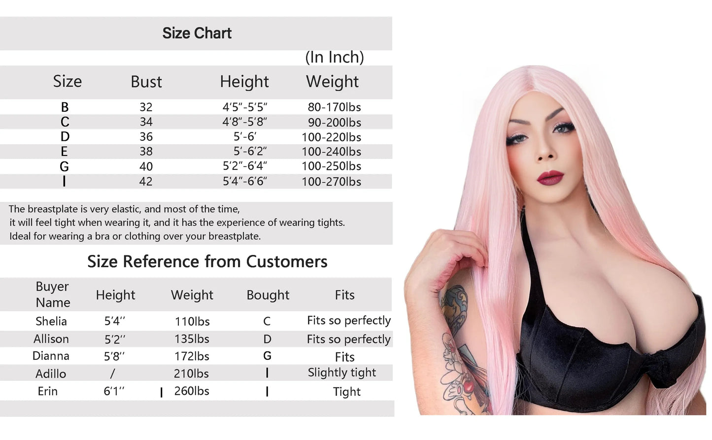 G Cup Size Silicone Breast Form Crossdresser Silicone Fake Breasts Comfortable Soft Elastic Fake Boobs Enhancer Women's Lingerie - Shoppiline