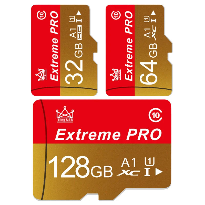 Speicherkarte High Endurance Videoüberwachung TF-Karte 256GB 128GB 64GB 32GB Mini SD-Karte MAX Bis zu 100MB/s Flash-Karte für Mobilgeräte