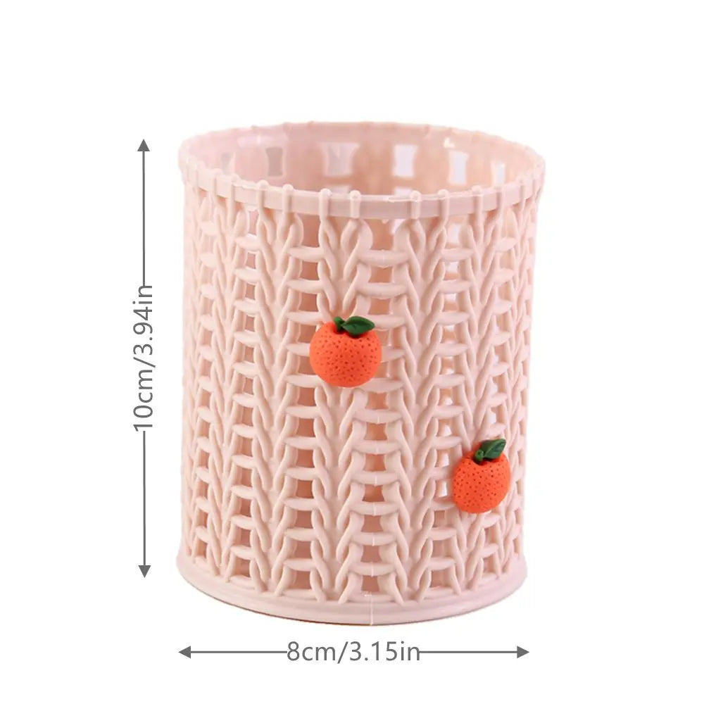 1PC Creative Imitating Vine Pen Holders Desktop Organizer Makeup Brush Storage Pencil Cup Holder School Office Desk Accessories